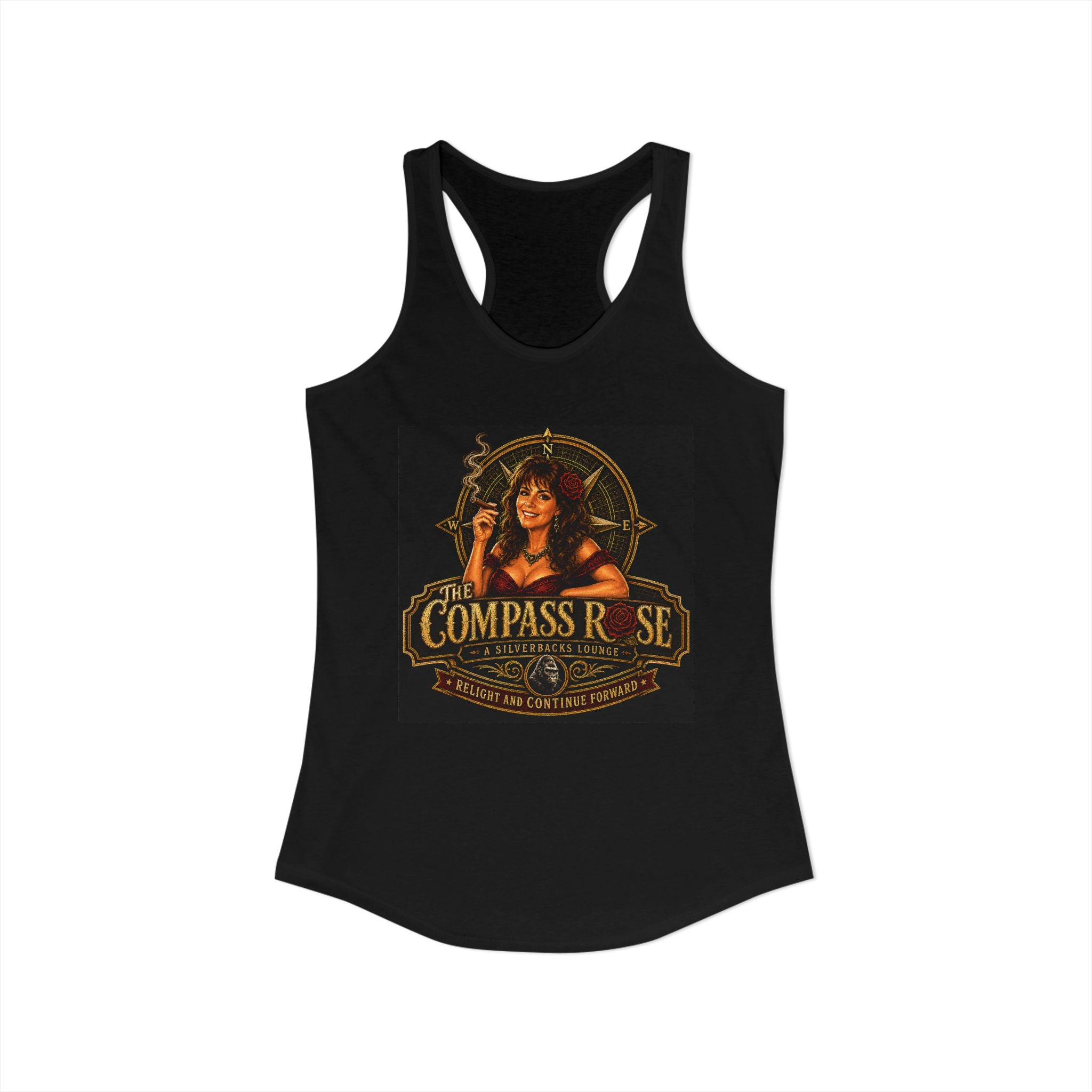 The Compass Rose — A Silverbacks Lounge Women’s Tank Top