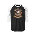 The Awesome Possum Raglan Shirt — If Necessary, Play Dead and Smile
