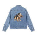Denim Jacket with Ollie Finds Something Interesting - Sam Gets a Free Ride