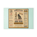 Arm & A Leg Barbecue Mustard Flavor Glass Cutting Board