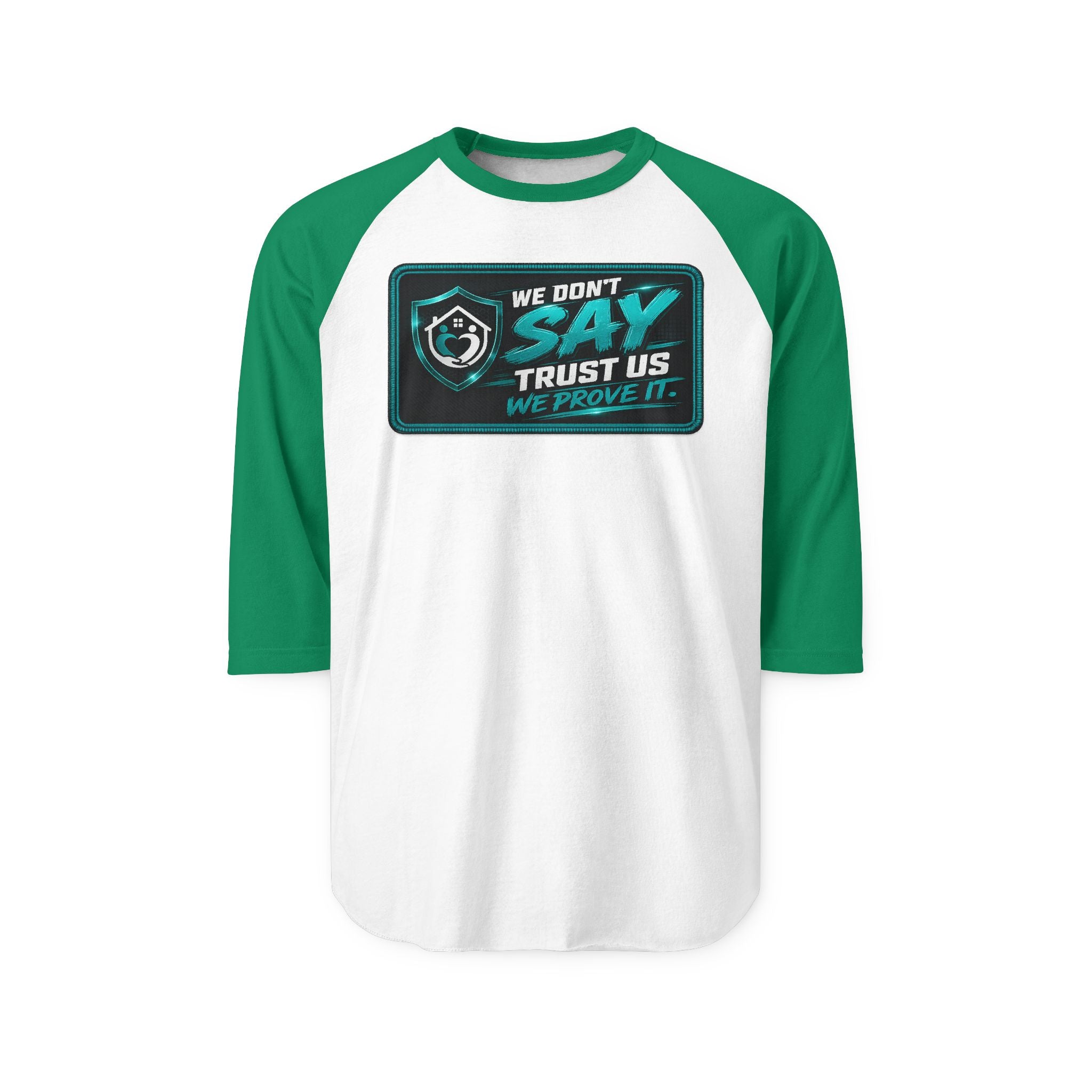 Krebs Care Solutions Raglan Shirt — We Don’t Say Trust Us. We Prove It.