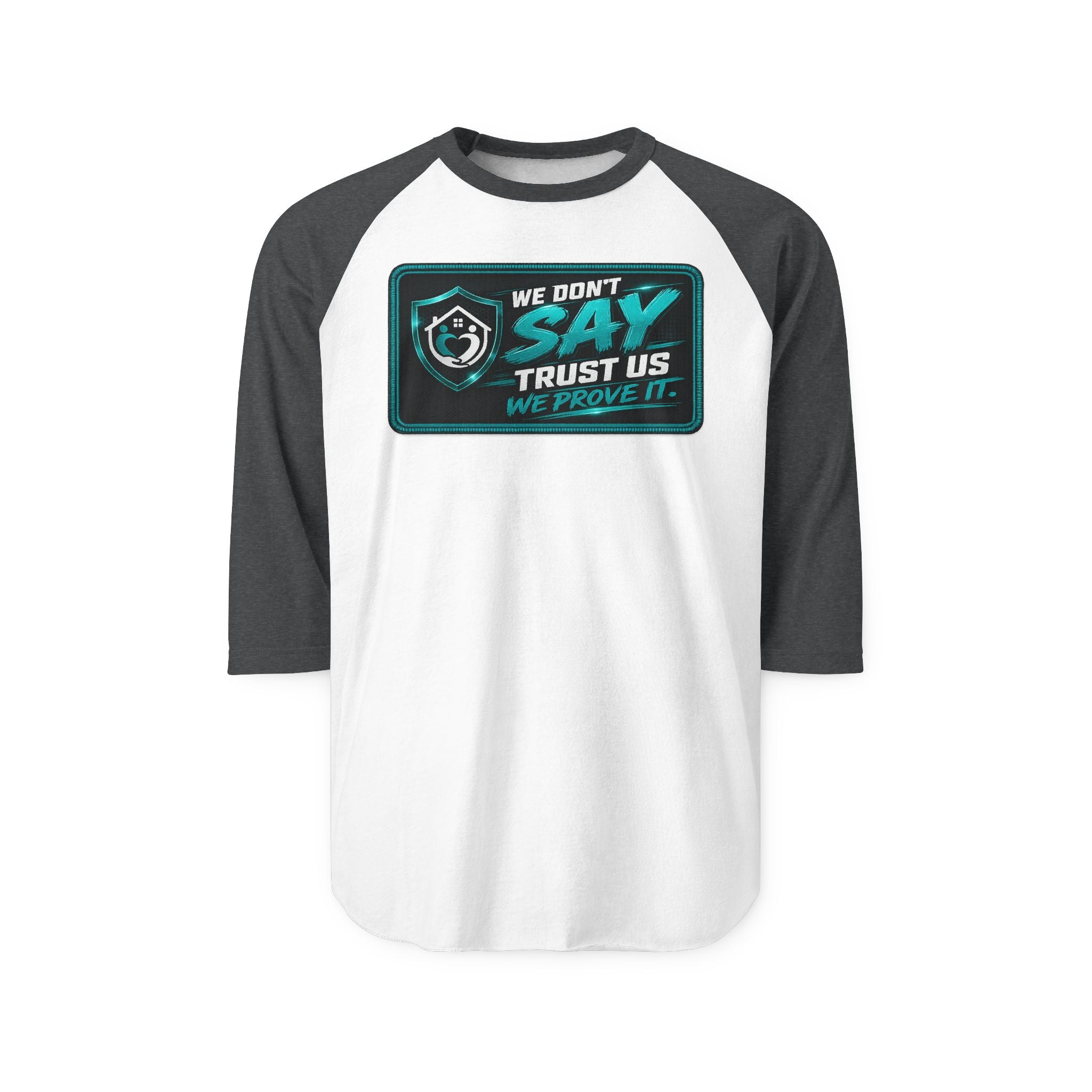 Krebs Care Solutions Raglan Shirt — We Don’t Say Trust Us. We Prove It.
