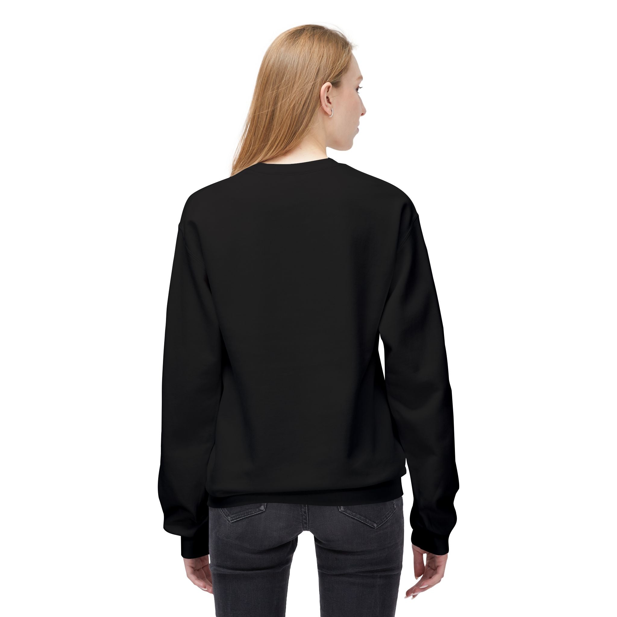 Inspirational Crewneck Sweatshirt — "Yes, you can." Motivational Graphic