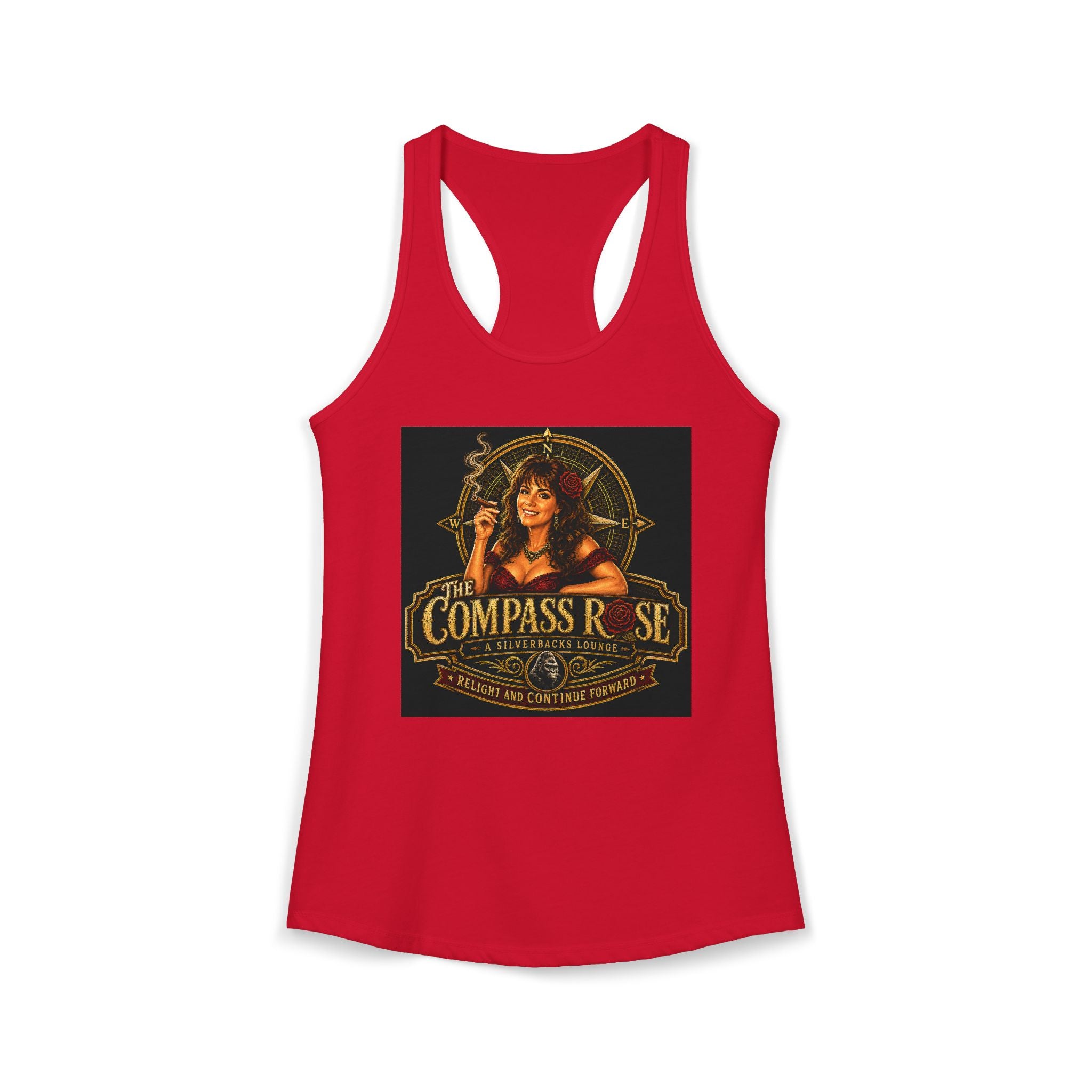 The Compass Rose — A Silverbacks Lounge Women’s Tank Top
