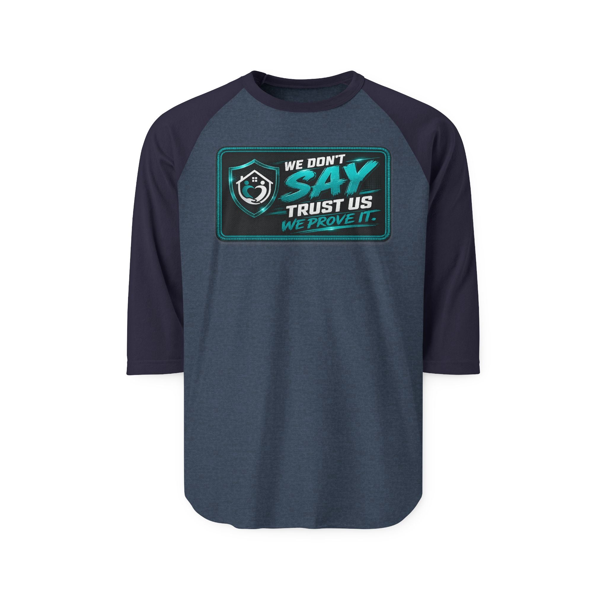 Krebs Care Solutions Raglan Shirt — We Don’t Say Trust Us. We Prove It.