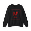 CrossCo Logo Sweatshirt — Red Block Graphic Crewneck