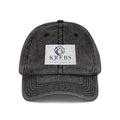 Vintage Embroidered Cap — Distressed Logo Baseball Hat