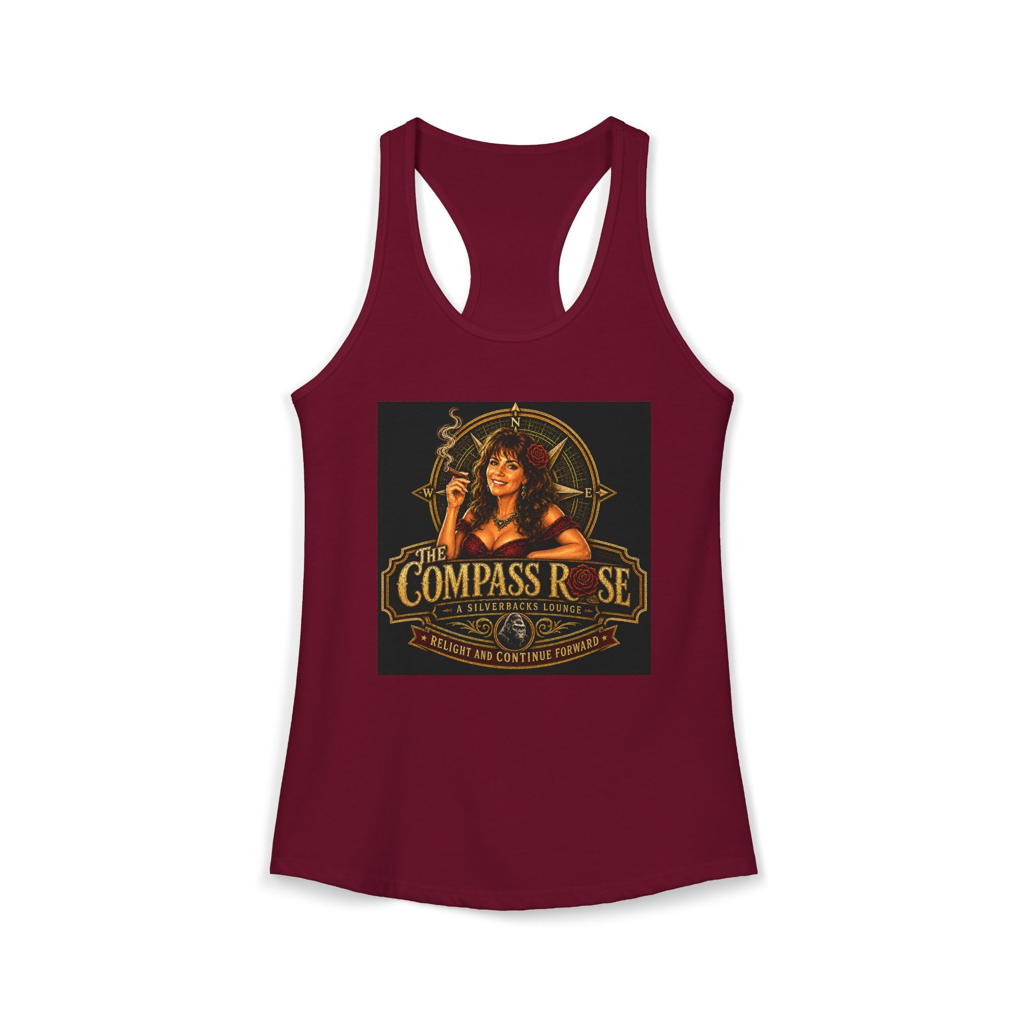 The Compass Rose — A Silverbacks Lounge Women’s Tank Top