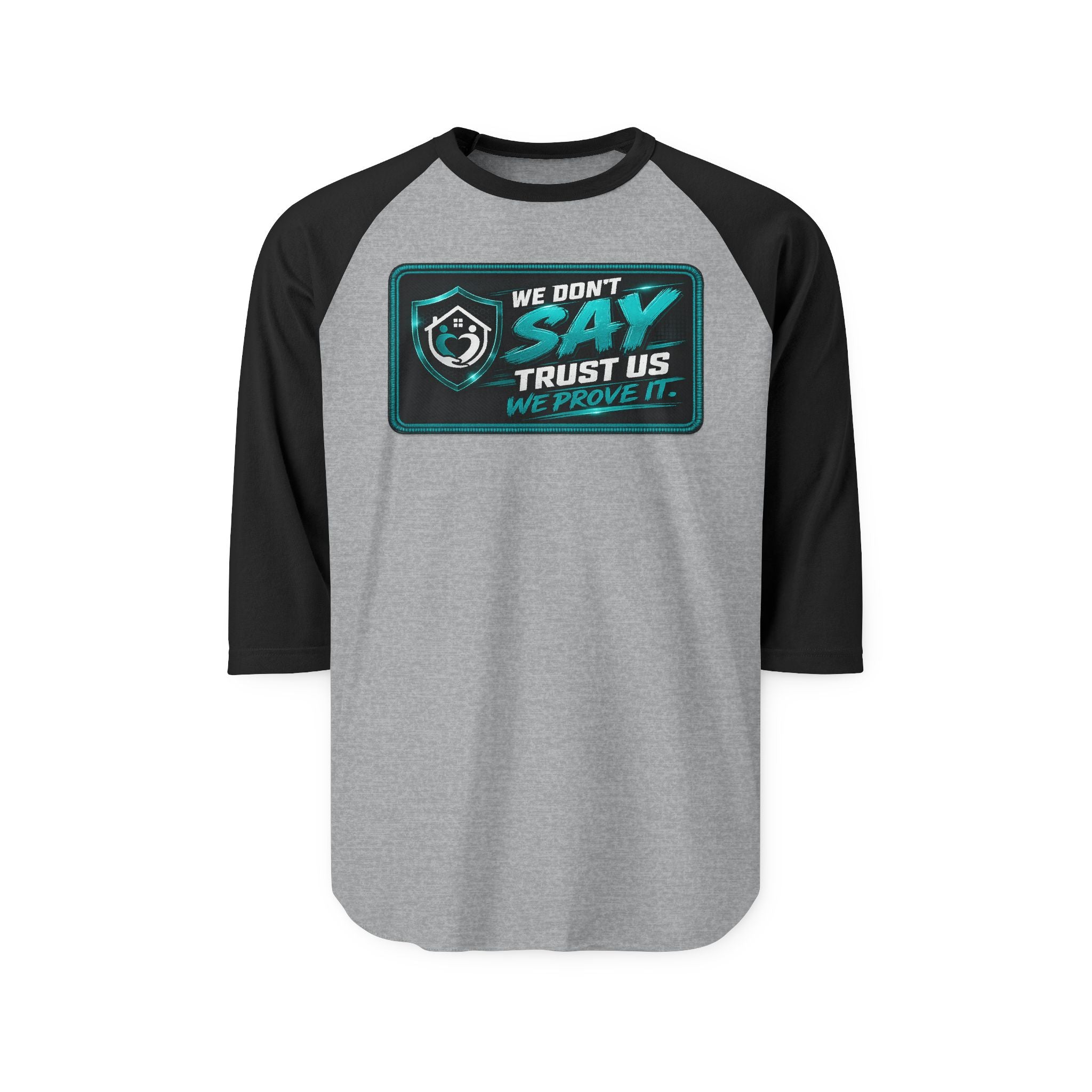 Krebs Care Solutions Raglan Shirt — We Don’t Say Trust Us. We Prove It.