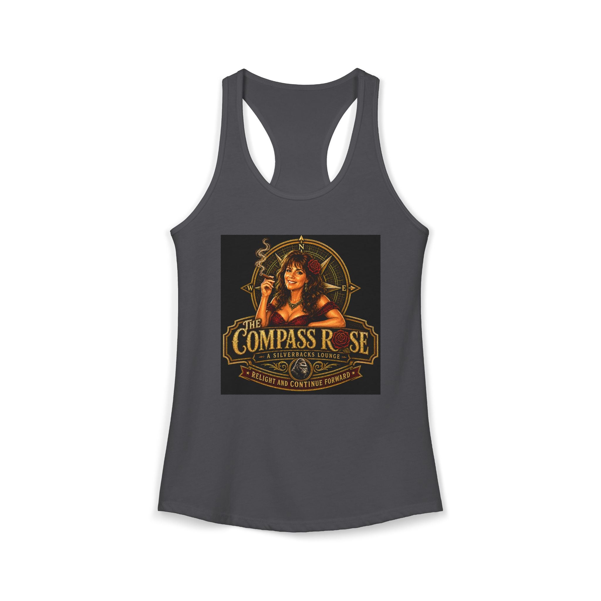 The Compass Rose — A Silverbacks Lounge Women’s Tank Top