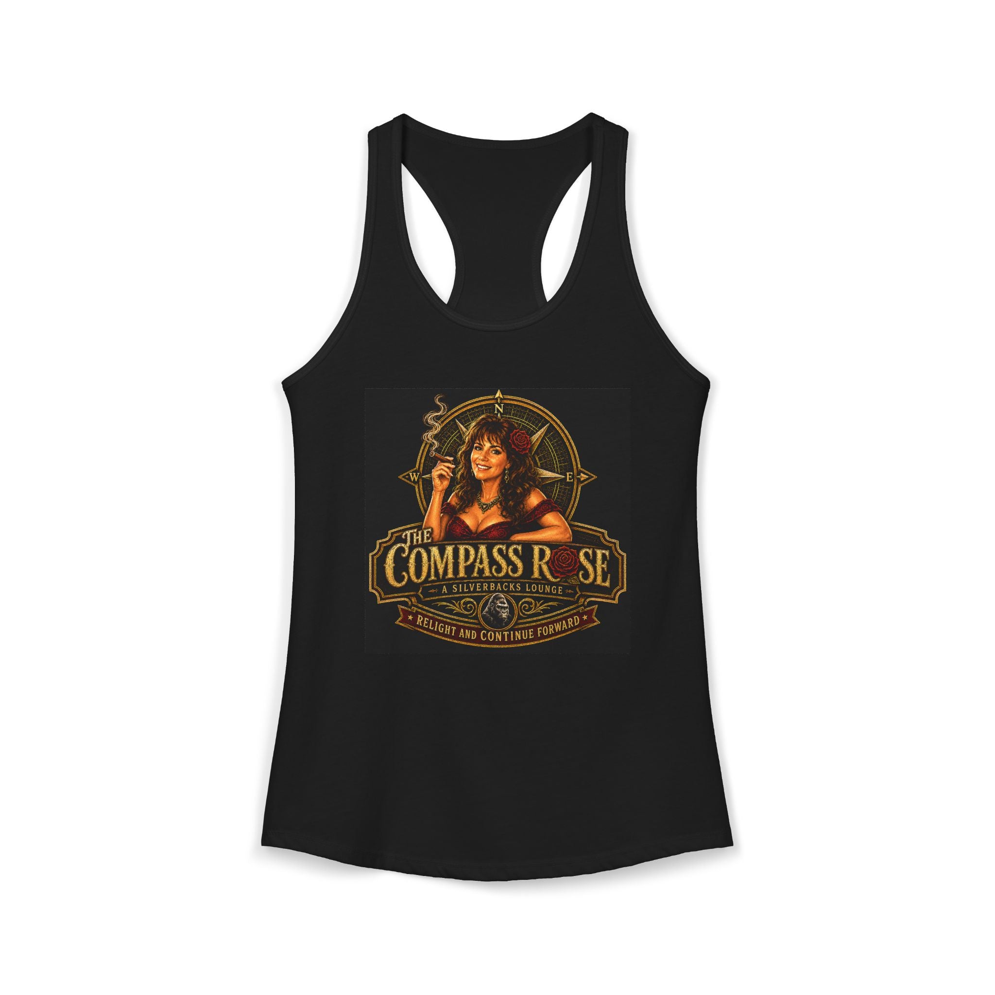 The Compass Rose — A Silverbacks Lounge Women’s Tank Top