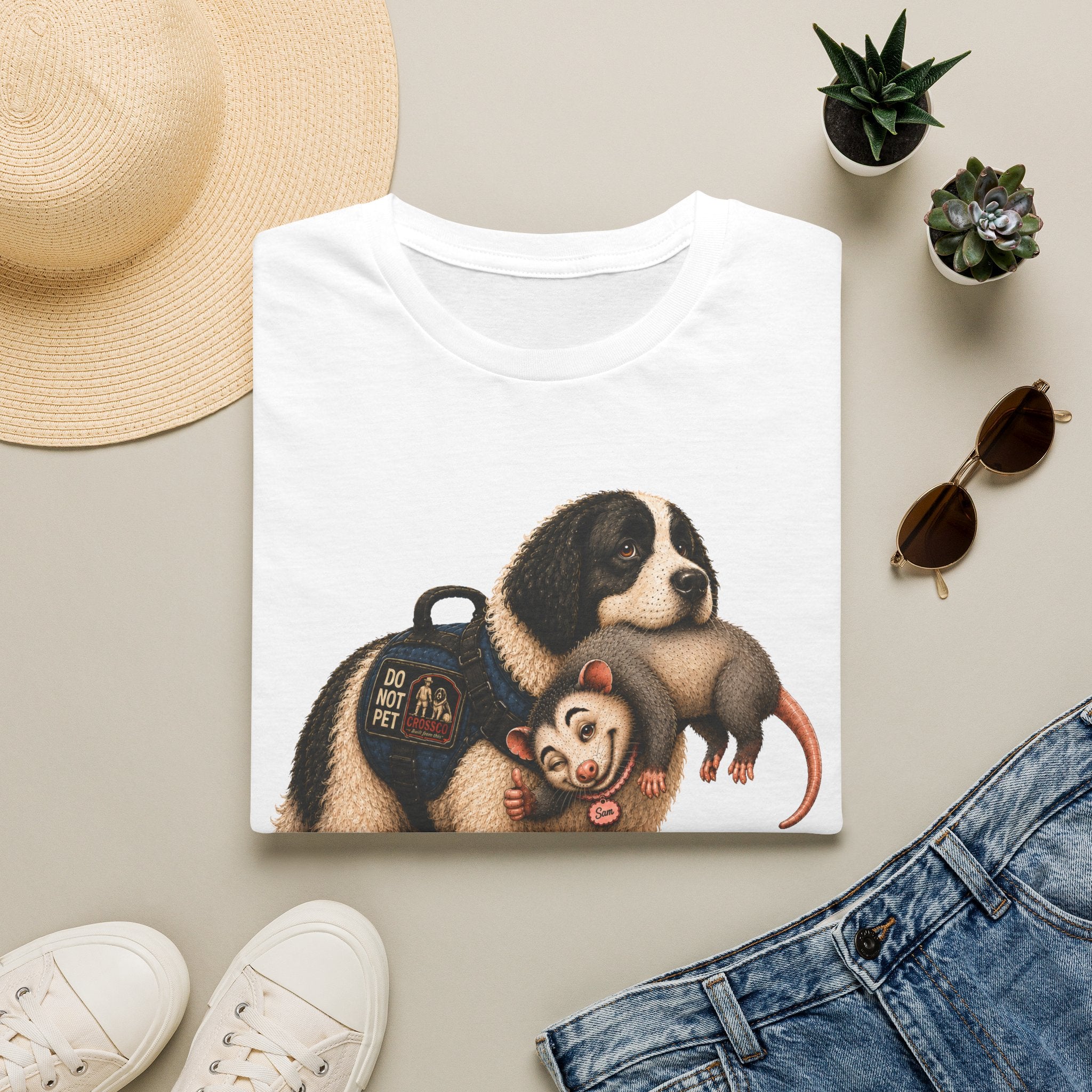Ollie Finds Something Interesting - Sam Gets a Free Ride