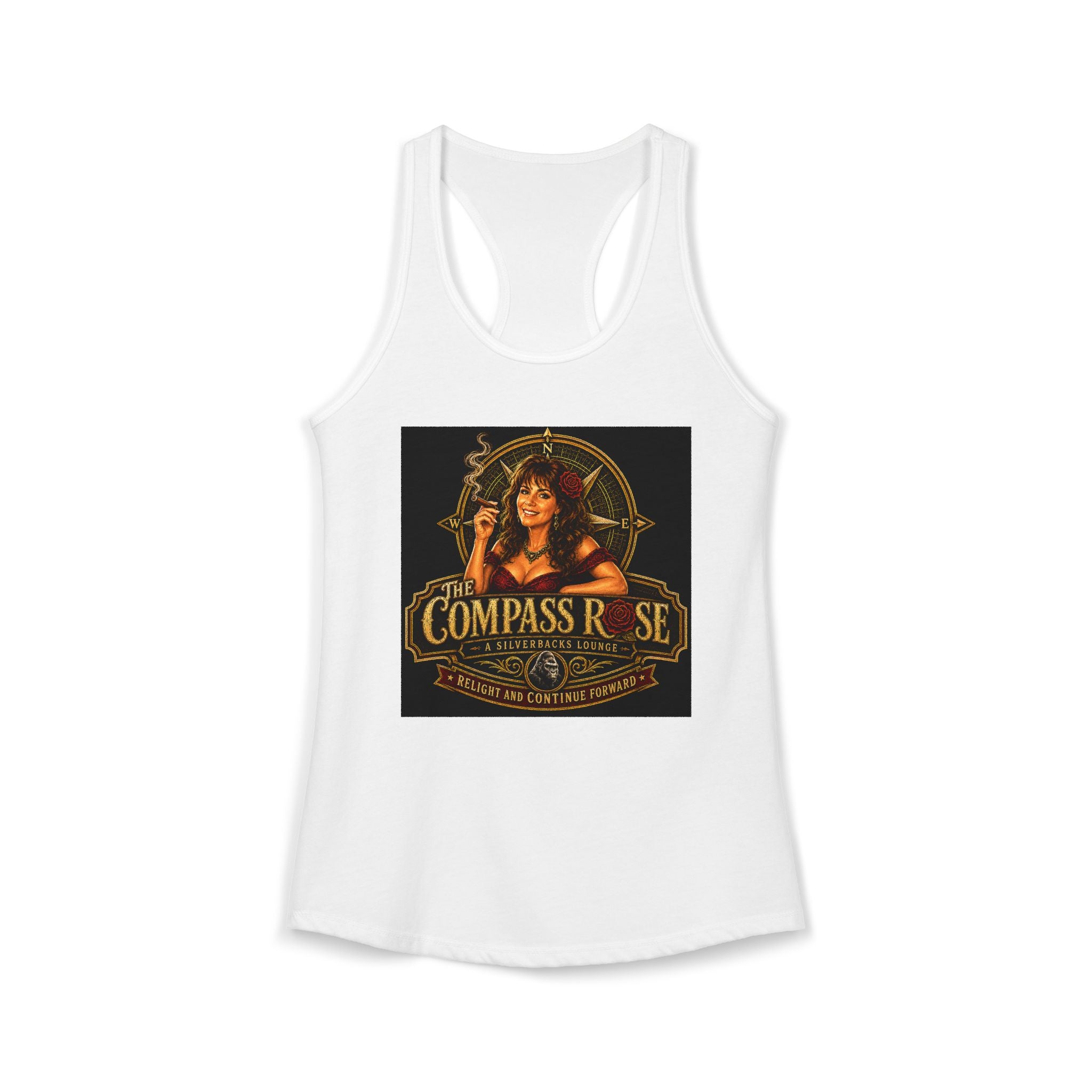 The Compass Rose — A Silverbacks Lounge Women’s Tank Top