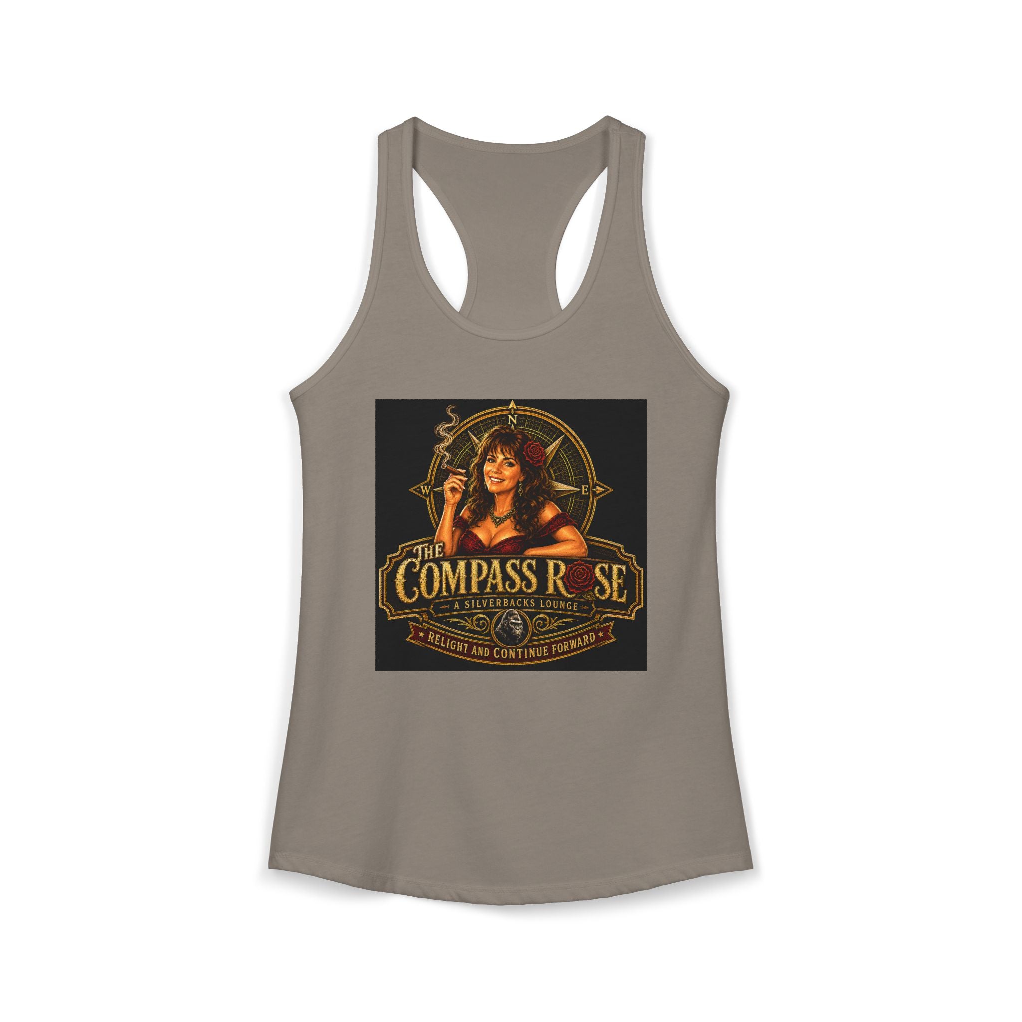 The Compass Rose — A Silverbacks Lounge Women’s Tank Top