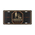 Vanity Plate - 'CROSSCO Built From This' Logo License Plate