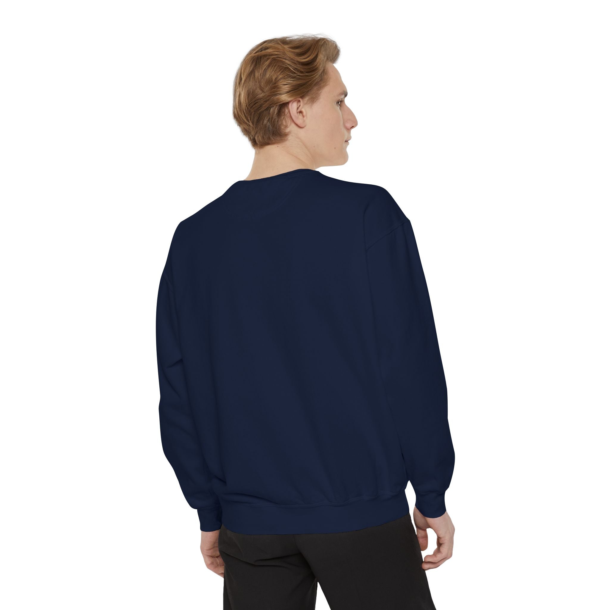 Sweatshirt — "The One You Feed" Ollie the Service Dog Inspirational Graphic