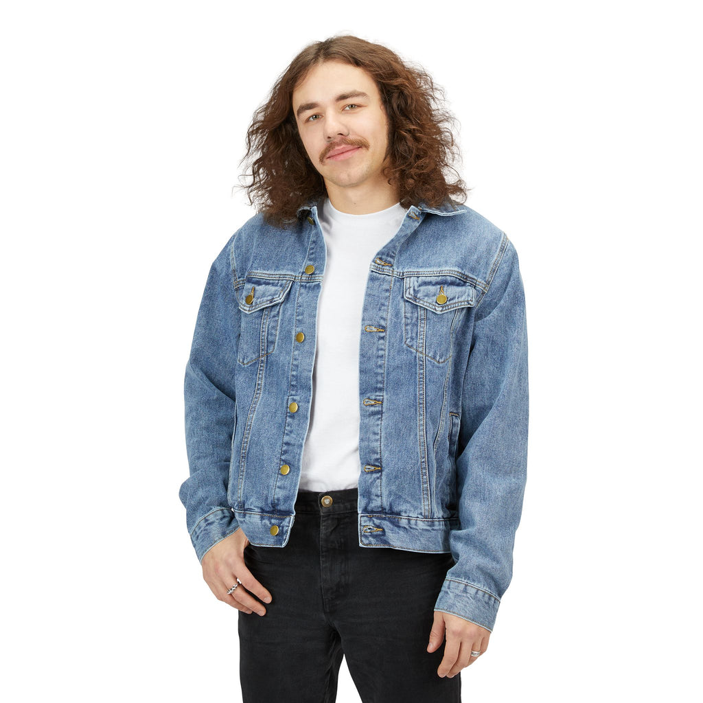 Denim Jacket with Ollie Finds Something Interesting - Sam Gets a Free Ride