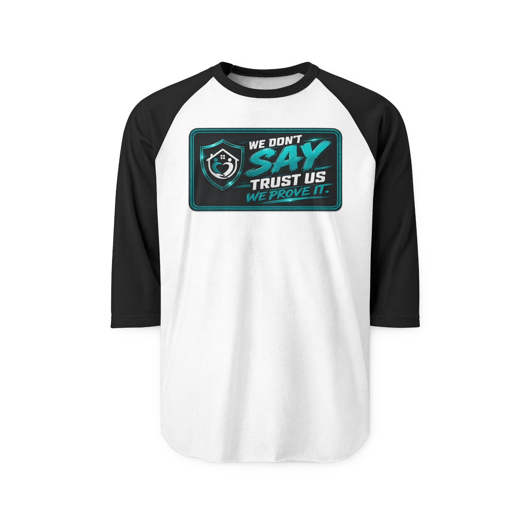 Krebs Care Solutions Raglan Shirt — We Don’t Say Trust Us. We Prove It.