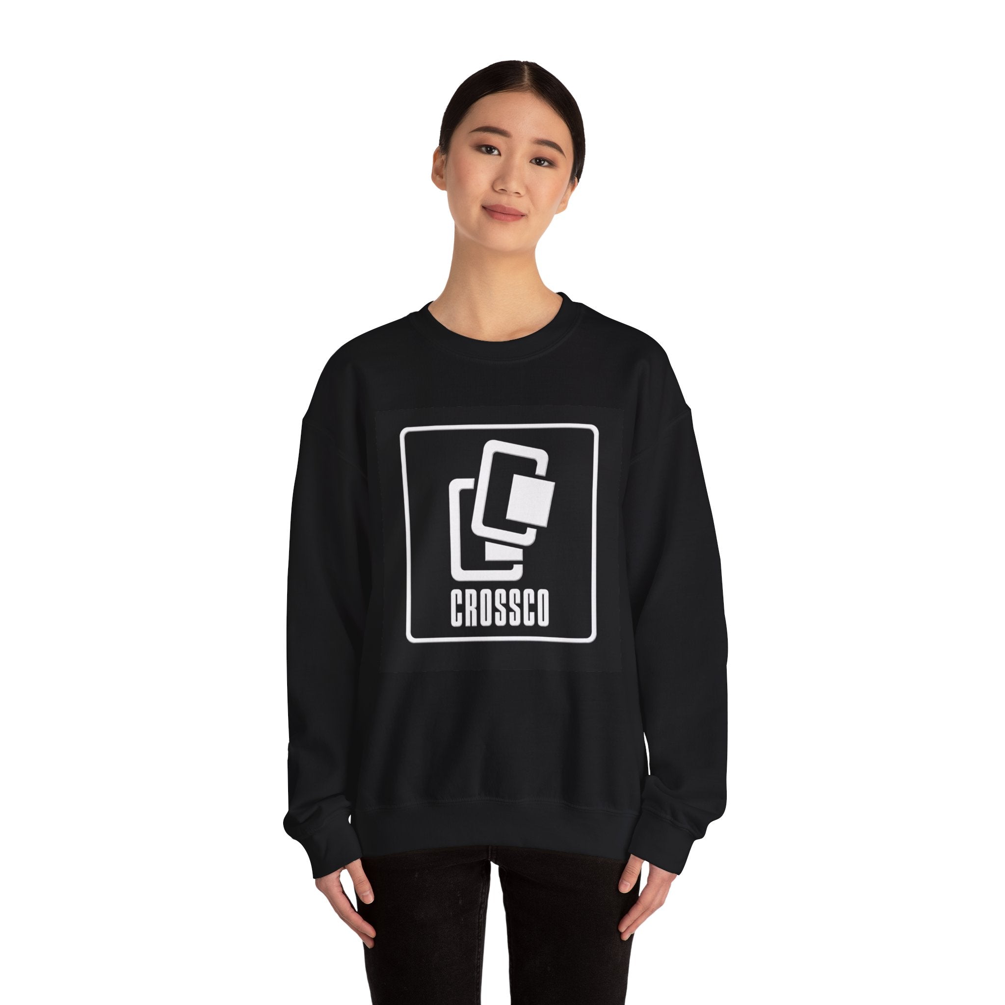 CrossCo Logo Sweatshirt — Disabled-Owned Company Pride Crewneck