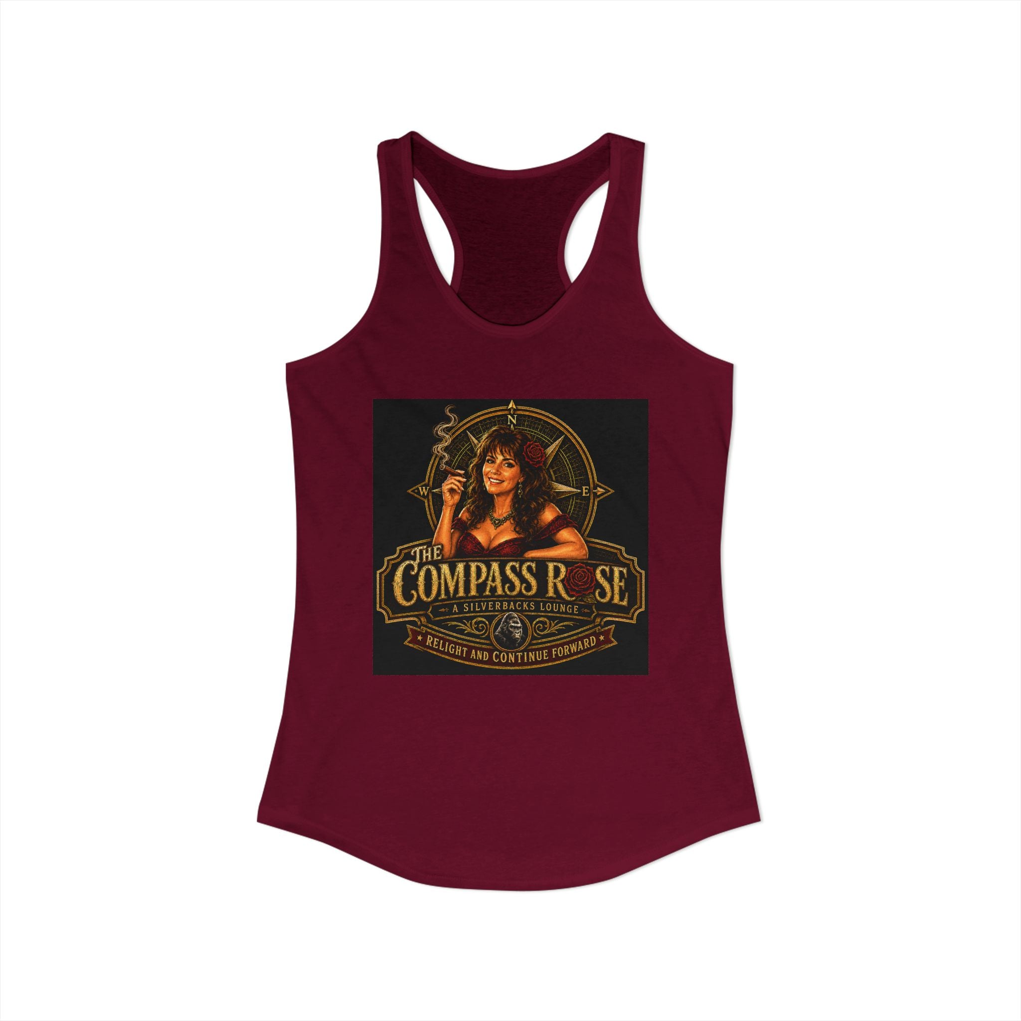 The Compass Rose — A Silverbacks Lounge Women’s Tank Top