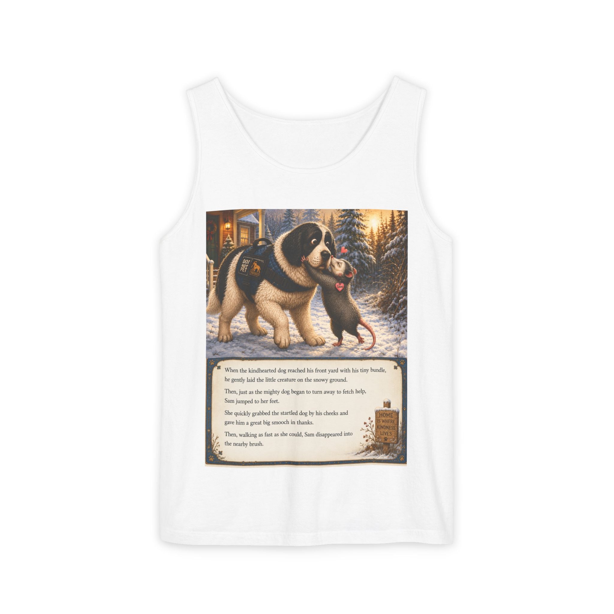 Ollie & Sam “Kindness Lives Here” Tank Top