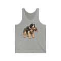 Landseer Newfoundland Tank Top — Cute Ollie Service Dog/Awesome Possum Graphic Tank