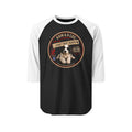 Arm & A Leg “Coat That Puppy” Baseball Raglan Shirt – Vintage BBQ Puppy Graphic