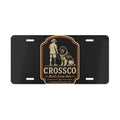 Vanity Plate - 'CROSSCO Built From This' Dog & Handler License Plate