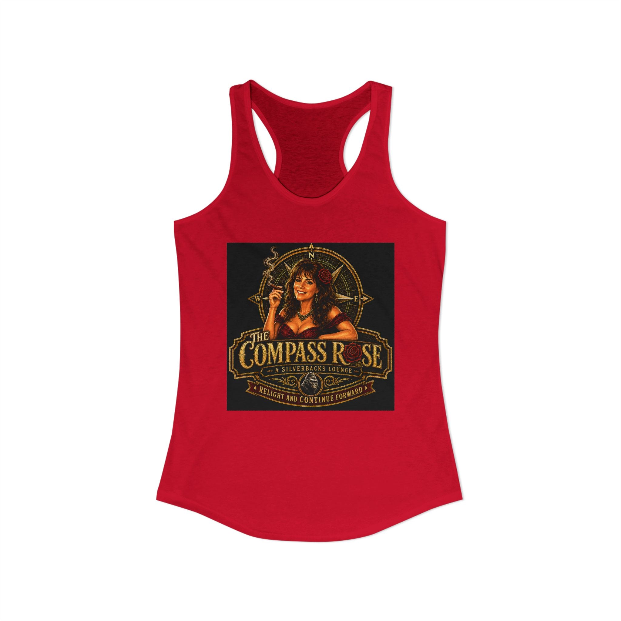The Compass Rose — A Silverbacks Lounge Women’s Tank Top