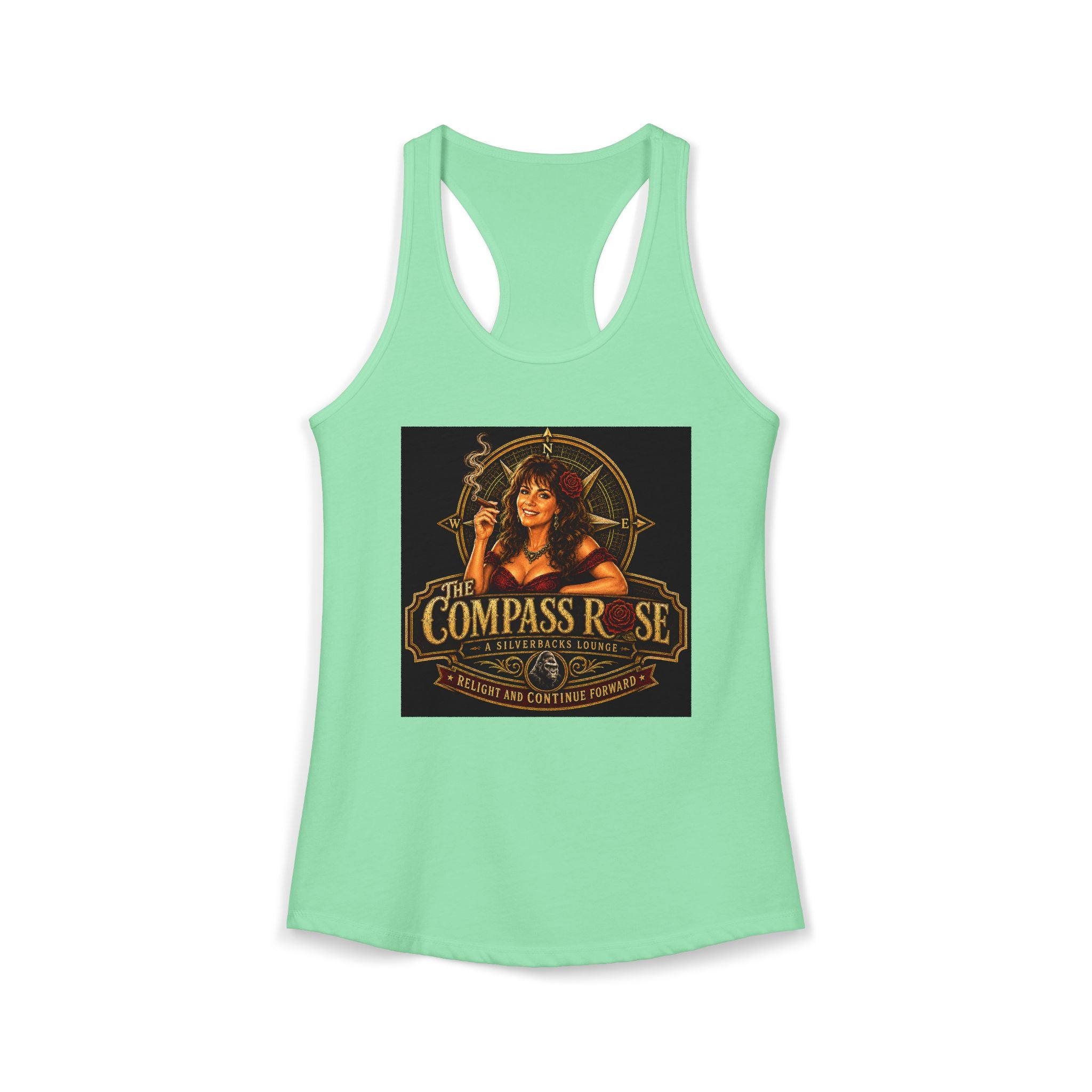 The Compass Rose — A Silverbacks Lounge Women’s Tank Top