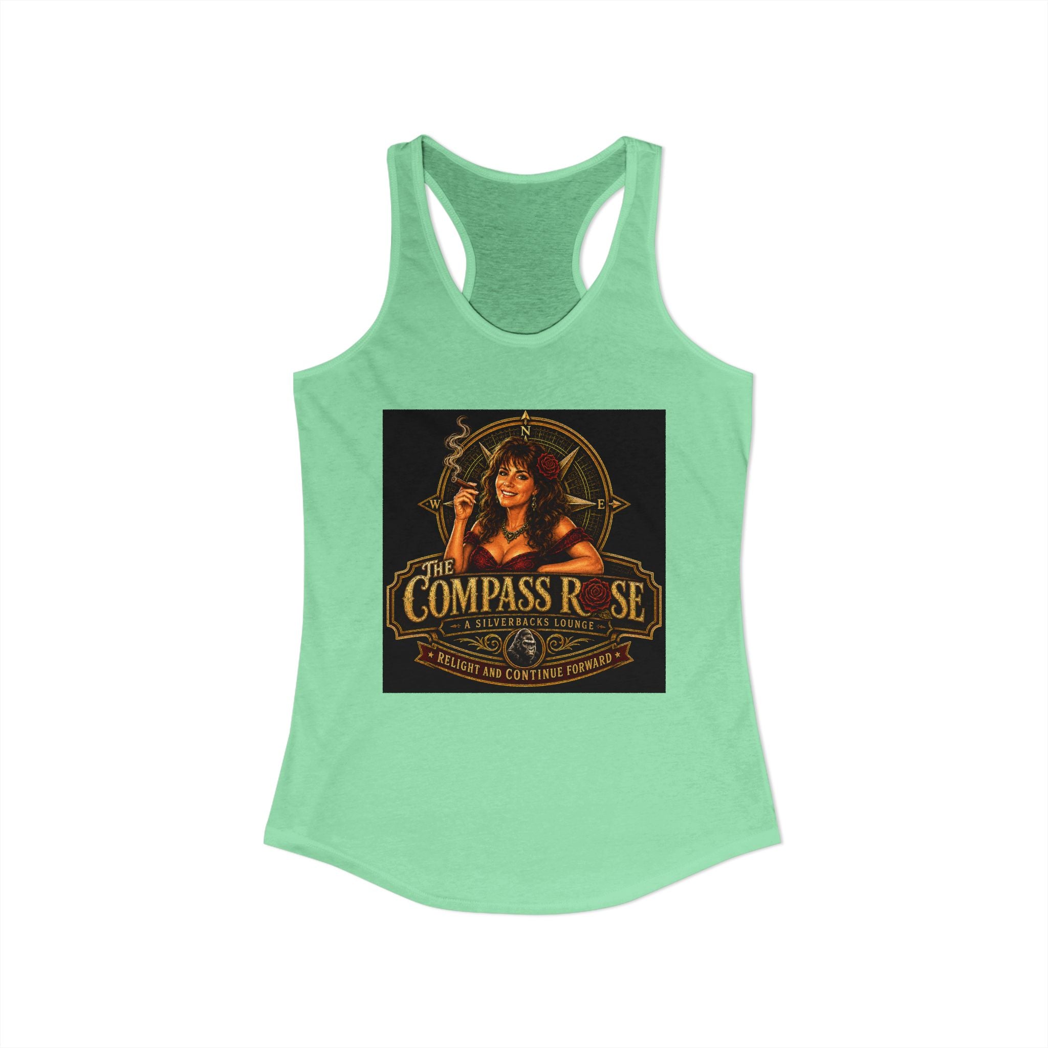 The Compass Rose — A Silverbacks Lounge Women’s Tank Top